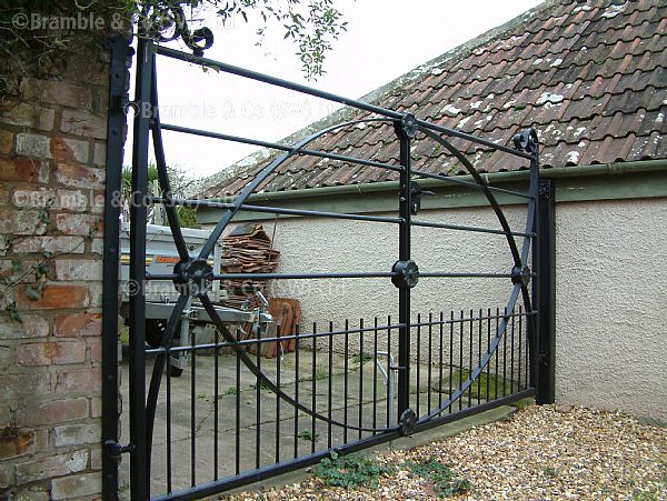 Old Estate Gates, Bridgwater, Somerset